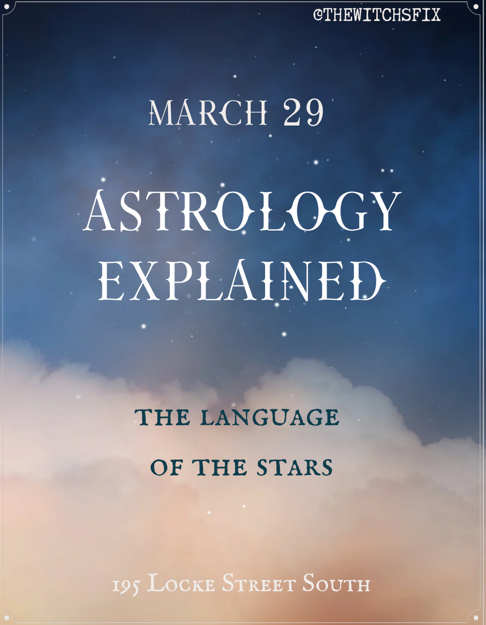 Astrology & Birth Chart Readings in Hamilton The Witch's Fix