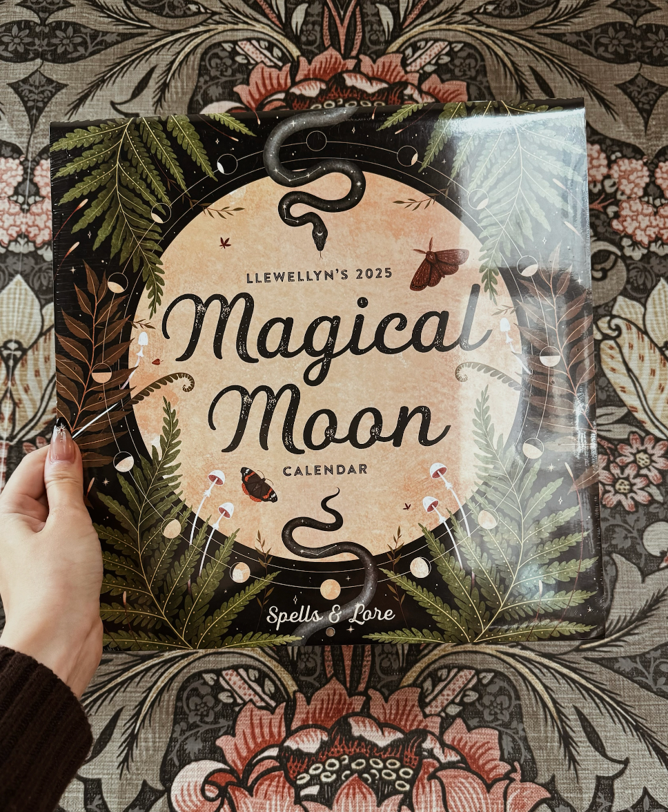 Llewellyn's 2025 Magical Moon Calendar Spells & Lore The Witch's Fix